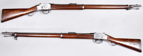 Buenas, estoy buscando un arma de palanca monotiro tipo Martini-Henry. Especialmente estoy interesado 00