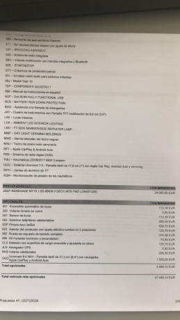 Vendo vehículo recién estrenado, con muchos extras, solo seiscientos km.
Comprado por capricho pero prefiero 30