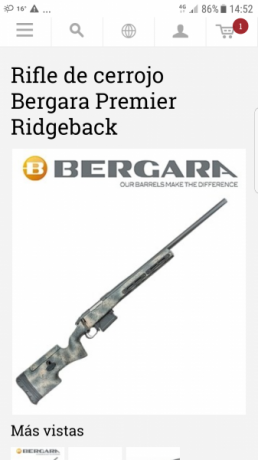 Que opinión tenéis de este calibre para caza y algo de tiro,tengo un rifle encargado pero me llegara en 60