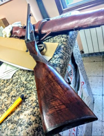 Aya modelo Yeoman, en calibre 12. Completamente nueva a estrenar. Colección particular de armas de caza 02