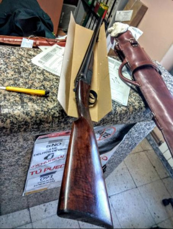 Aya modelo Yeoman, en calibre 12. Completamente nueva a estrenar. Colección particular de armas de caza 00