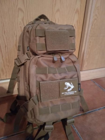 Vendo mochila Brandit US Cooper de 30 litros, nueva, usada un solo dia y es grande para mi, color coyote.
Construcción 02