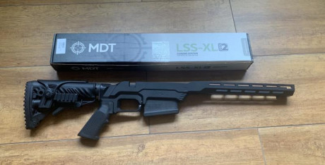 Chasis completo com cargador magpul sin uso.
Montado completamente, con culata FAB deffenese regulable.
Precio: 02