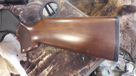 Practicamente sin uso. muy ligero, con menos de 3 kilos de peso, muy corto y manejable, cañon de 46, 5 20