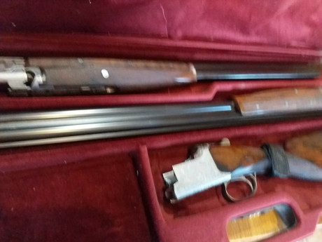 Se pone a la venta esta magnifica escopeta marca FN, modelo B25, dos juegos de caños 1/4 y 3/4 full y 00