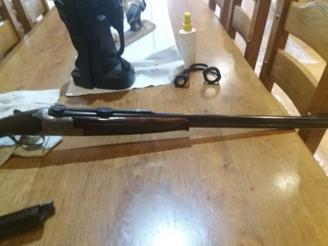 Se pone a la venta magnifico rifle express, marca FN original,modelo CCS25, calibre 9,3x74, selector de 01