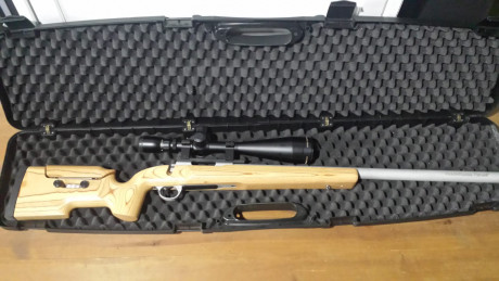 Se vende  rifle SABATTI L W 308 con carril de 20 Moas
Mando fotos por WASS 637958295
También vendo carabina 01