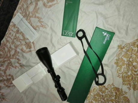 Vendo visor Swarovski serie Z3, de 4 a 12 por 50. Con anillas appel. Es tubo de pulgads. Seminuevo, sin 02