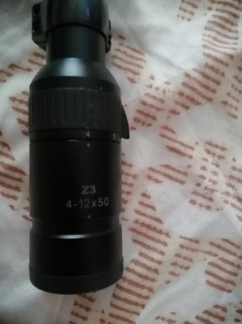 Vendo visor Swarovski serie Z3, de 4 a 12 por 50. Con anillas appel. Es tubo de pulgads. Seminuevo, sin 00
