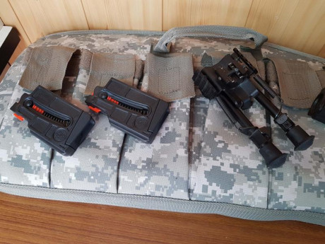Vendo por necesitar hueco en la licencia carabina Smith & Wesson  MP 15 - 22 en perfecto estado tanto 22