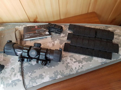 Vendo por necesitar hueco en la licencia carabina Smith & Wesson  MP 15 - 22 en perfecto estado tanto 21