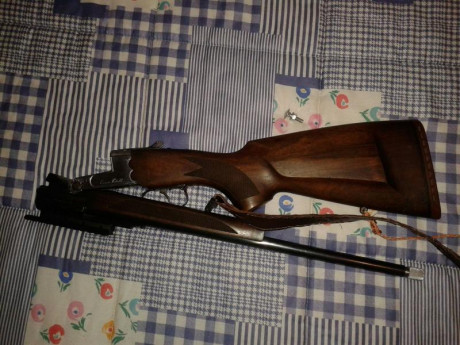 Cambio monotiro Enrico pedretti gardone.
 calibre 243 win, cañón roscado de fábrica y carril picatinny 02