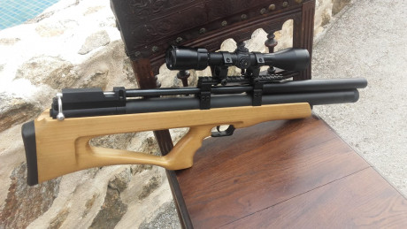 Buenas tardes estoy enamorado de la carabina la spa 15, Onix k2 etc por su ligereza,dimensiones y demas 140