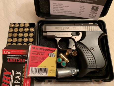 Buenas tardes compis
Pongo a la venta mi subcompacta de fogueo, una Ekol Volga de 9 mm en un color titanio 01