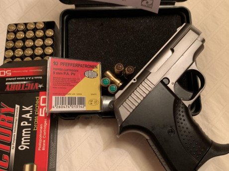 Buenas tardes compis
Pongo a la venta mi subcompacta de fogueo, una Ekol Volga de 9 mm en un color titanio 00