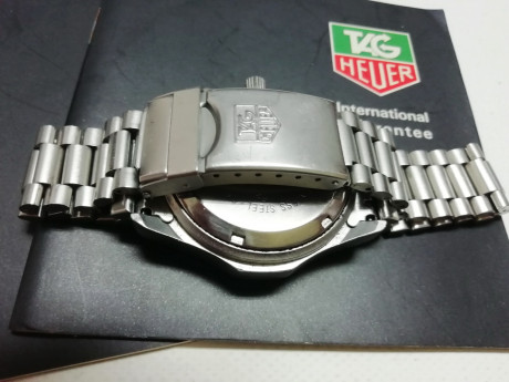 VENDO reloj suizo alta gama, talla caballero, marca TAG HEUER, mod. PROFESSIONAL 2000, cronógrafo movimiento 01
