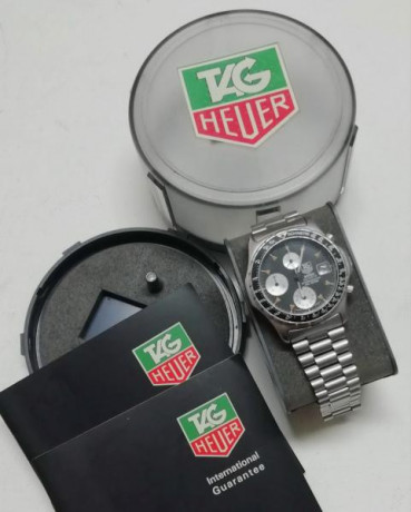 VENDO reloj suizo alta gama, talla caballero, marca TAG HEUER, mod. PROFESSIONAL 2000, cronógrafo movimiento 00
