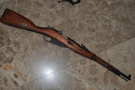 Vendo Mosin Nagant de caballeria.
Calibre 7,62x54R
Fabricado en 1.943
Estado impecable
Se encuentra en 00