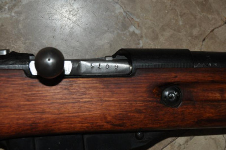 Vendo Mosin Nagant de caballeria.
Calibre 7,62x54R
Fabricado en 1.943
Estado impecable
Se encuentra en 10
