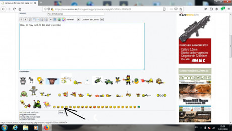 Hola a todos.Pediria por favor si hay algún compañero tan amable que me diga como poner los emoticonos. 10