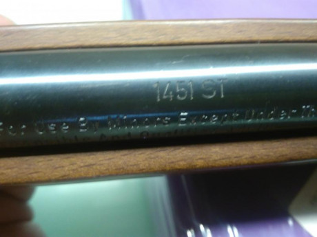 Vendo carabina Anschutz modelo 1451 ST. Es una carabina estupenda para iniciación y tiro recreativo. Estado 00