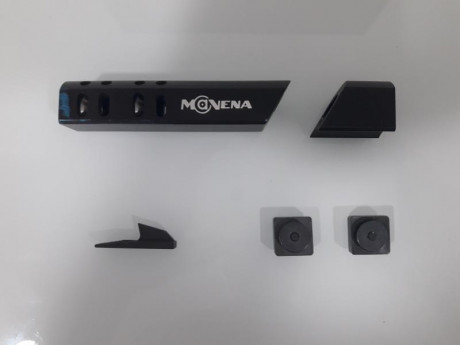 Buenas, se vende lo siguiente:

PUNTO FRONTAL STEYR 2,5: 10 €
2 CONTRAPESOS STEYR: 10 €
COMPENSADOR MAVENA: 01