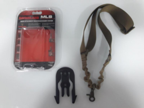 Buenas, se vende correa de un punto para rifle, color coyote, ES DE AIRSOFT, precio 10 €, envió incluido.

También 00
