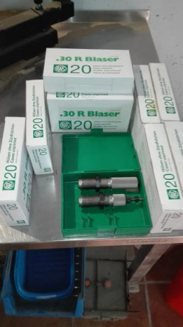 Vendo estos DIES, sin uso, mas aproximadamente 200 vainas de municion Blaser y un solo uso. Precio 120 00