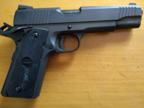 Cambio pistola armscord 1911, serie 70, 5".
Por motor fueraborda o neumática hasta 3 m. 01