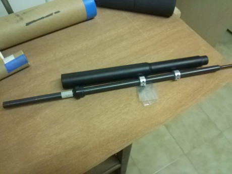 Pongo a la venta los siguientes accesorios.
1.- Cañon cal..20 de 61 cm.(24"), grueso 16mm. junto 01