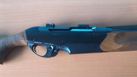 Un compañero me pide que le ponga a la venta su rifle. Benelli argo 30.06. En muy buen estado. Se dan 02