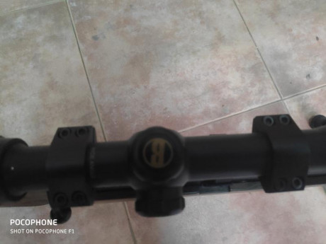 Pues lo dicho vendo visor Bushnell banner 6-18x50, esta 
como nuevo, siempre montado en PCP. 
Tiene mucha 00