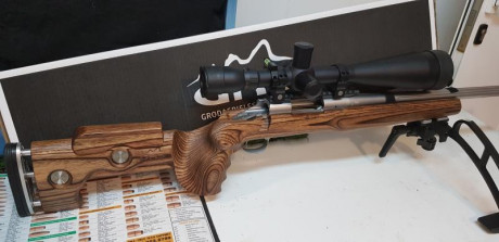 Rebajada...Se vende culata tactica GRS para Remington 700,Bergara b14. Regulacion longitudinal y vertical.Perfecto 01