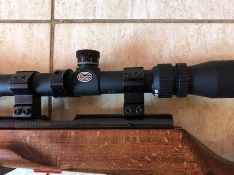 Buenas tardes!
Vendo carabina Anschütz 64, customizada para Bench Rest 50/100. Visor Tasco 10-40 x 60.
Cargador 01