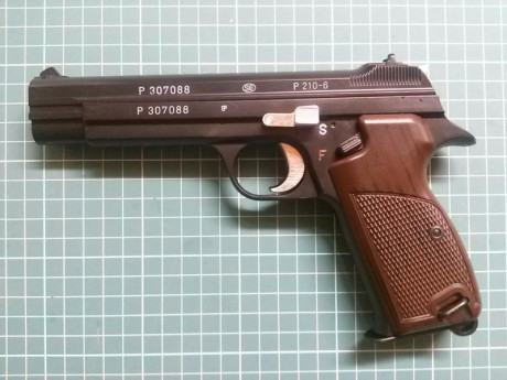 Marca MARUSHIN
Pistola a GAS
Calibre 8mm BB

 VENDO POR 125€ 
  Precio reducido a 70€ 
 


Estado de uso 01