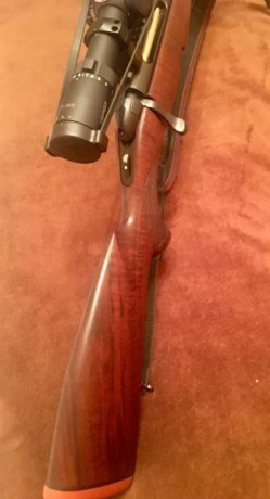 Pongo a la venta mi MANNLINCHER CLASSIC LIGTH 270 w, cañon acanalado 51 cm, disparador a pelo frances, 10