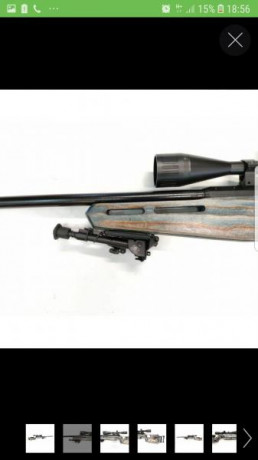 Cambio rifle izhmash récord-1 en 308 con accesorios por rifle militar tipo cetme fal o mauser de cerrojo 00