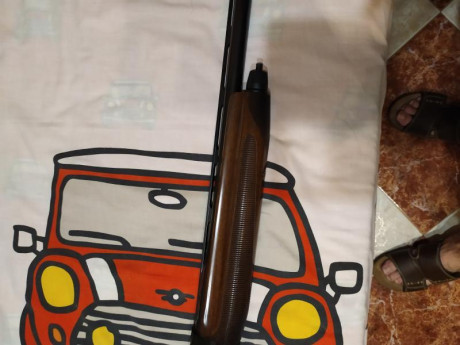 Vendo semiautomática Breda echo en perfectas condiciones tiene 3 años muy poco uso cañon de 66,maletin 01