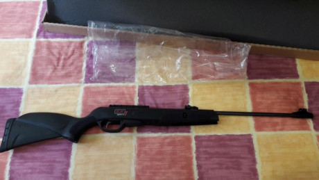 VENDIDA
Carabina de máxima potencia limitada a 24 julios y máxima velocidad de salida. Arma de gas-pistón 02