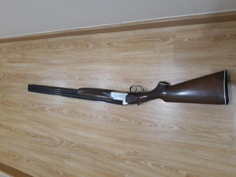 Vendo superpuesta Ego expulsora dos gatillos 180 €.

Cañones cromados de 71 cm  2 y 1 *

Se puede ver 12