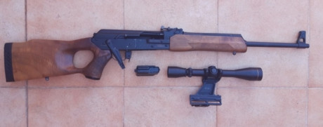He observado una foto donde hay un rifle Molot con la palanca selectora en una posición no habitual, según 00