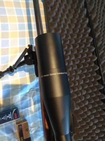 Vendo Visor TAC vertor colossur10-40x50E_sf
Usado pocas veces. Agrupa muy bienn. Y con paralaje .excelente 01