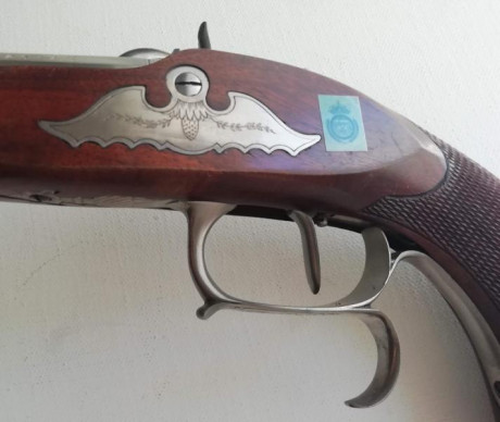 VENDO Pistola LE PAGE de Pedersoli, de percusión, cal. 44.
En muy buen estado. Como nueva
Precio 500 euros, 01