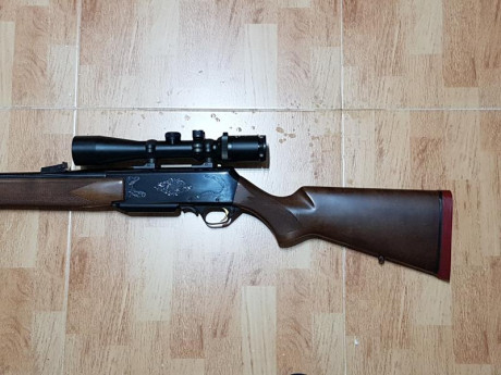 VENDIDO.


Hola.
Vendo Rifle Browning semiautomático MK-II, calibre 30-06, con monturas desmontables Leupold 01