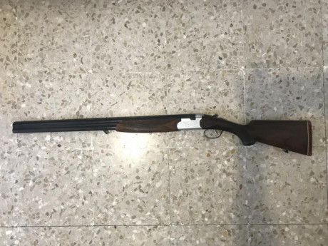 Se vende superpuesta beretta E56E, *\***. En buen estado. Se vende por no usar. Regalo funda. Está en 11