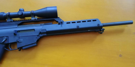 HK  SL8   c/ 222 Rem Mag , con monturas Sako / Tikka  Optilock  con visor Zeiss DIAVARI Z 3-12X56  , va 41