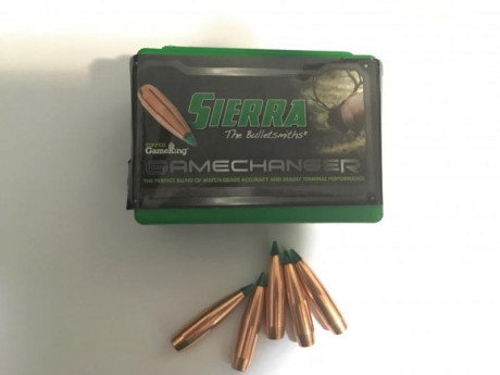 Vendo sobrantes de puntas de caza para recarga cal .308. Los precios son para recogida en mano en Badajoz, 02