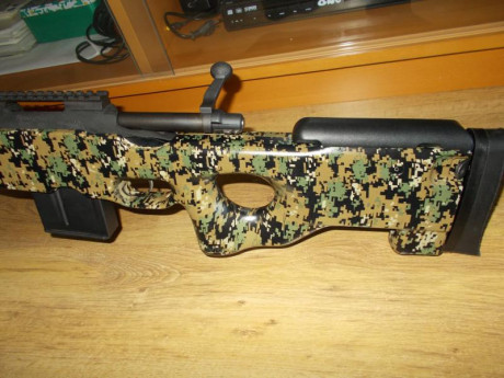 Hola, muy a mi pesar pongo en venta este rifle, es un Remington 700 police LTR en 308 ,tendrá unos 300 01