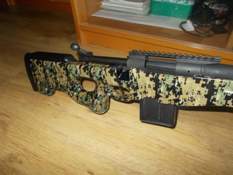 Hola, muy a mi pesar pongo en venta este rifle, es un Remington 700 police LTR en 308 ,tendrá unos 300 12