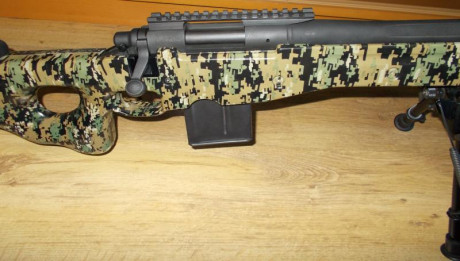 Hola, muy a mi pesar pongo en venta este rifle, es un Remington 700 police LTR en 308 ,tendrá unos 300 20